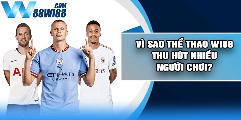 Vì sao thể thao Wi88 thu hút nhiều người chơi?