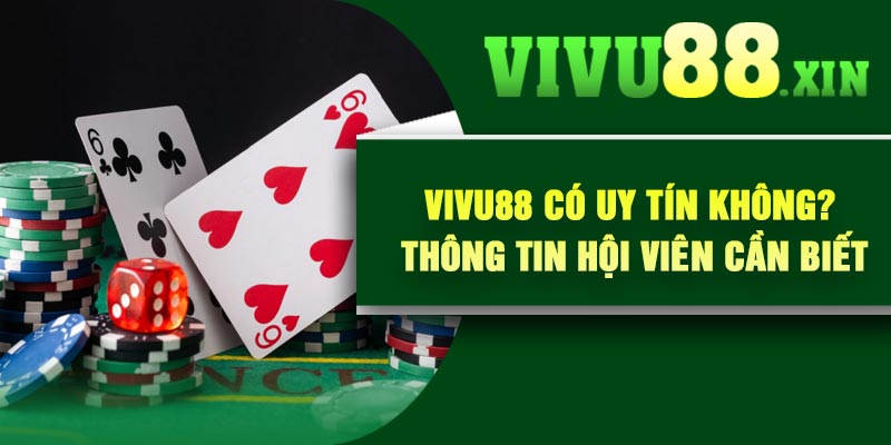 Vivu88 Có Uy Tín Không? Thông Tin Hội Viên Cần Biết